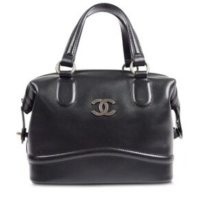Authentic 2006 Chanel Calfskin Bowling Bag